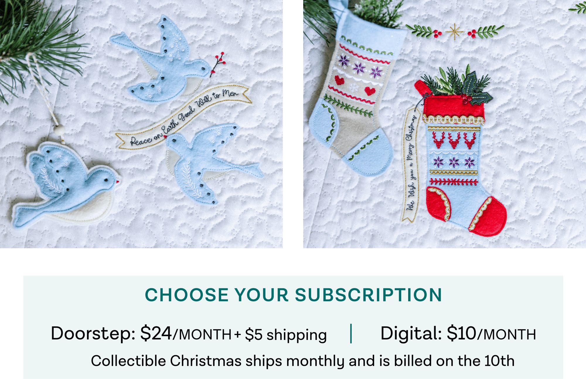 Sing Noel Tree Skirt Ornaments Sing noel tree skirt ornaments